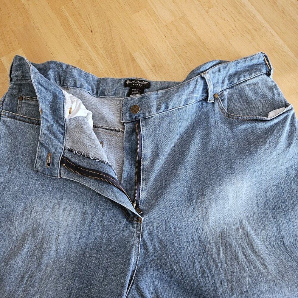 VTG Alexandra Bartlett Jeans Embellished Straight leg High Waisted - sz 20W - Picture 5 of 14